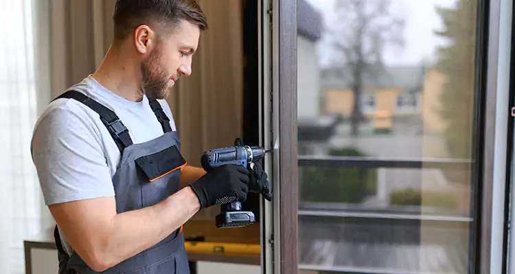 Sliding Screen Door Handle Repair in Royal Palm Beach, FL
