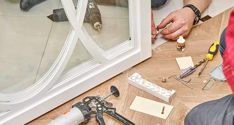 Interior Patio Door Casing Repair in Royal Palm Beach, FL