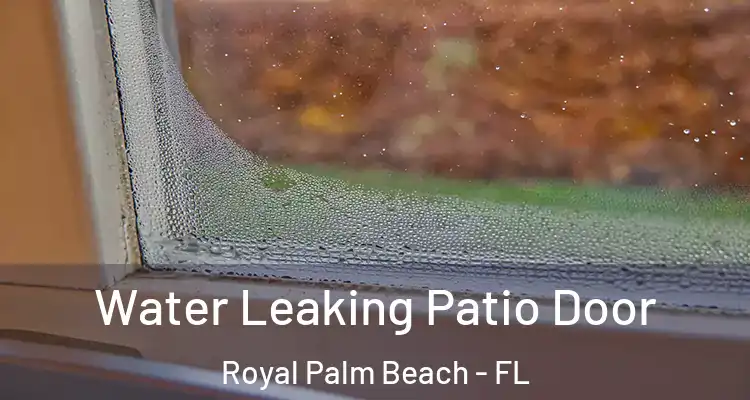  Water Leaking Patio Door Royal Palm Beach - FL